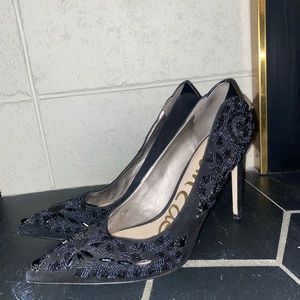 SAM EDELMAN SUEDE DANI PUMPS